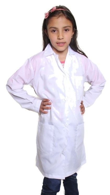 BATA DE LABORATORIO PARA NIÑOS PATICOS