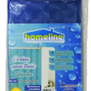 CORTINA DE BAÑO HOMELINE EN PVC