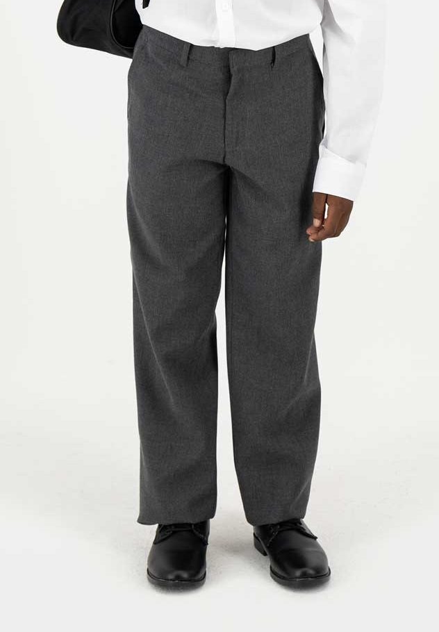 Boys-Regular-Fit-Grey-School-Trousers-2-Pack-GREY-504201956 Boys Regular Fit Grey School Trousers 2 Pack GREY 504201956