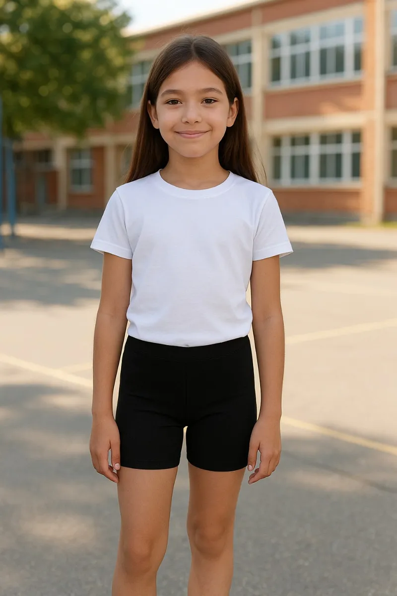 BICICLETERO LYCRA COLEGIAL PARA NIÑA