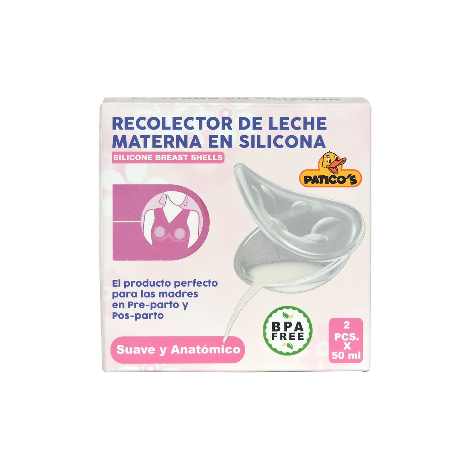 RECOLECTOR DE LECHE EN SILICONA 001